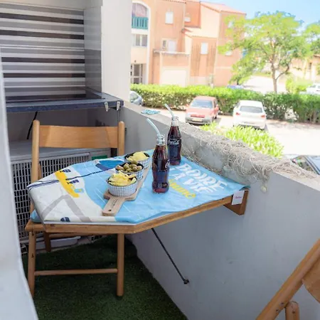 Agreable Studio Les Pieds Dans L'Eau Le Barcares Exterior photo